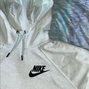 Nike mint green hoodie